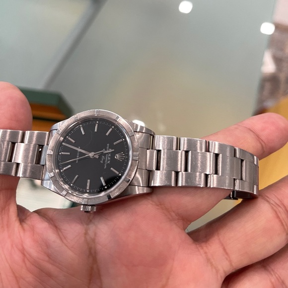 Rolex Air King in stainless steel with original packaging and box - Picture 7 of 9